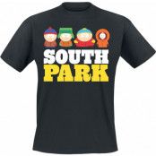 South Park - Anime T-shirt - S 5XL - för Herr - svart