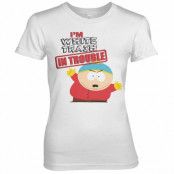 South Park - I'm White Trash In Trouble Girly Tee