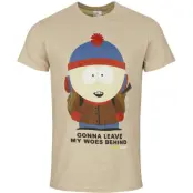 South Park T-shirt - Stan - S M - för Herr - sand