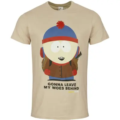 South Park T-shirt - Stan - S M - för Herr - sand