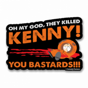 They Killed Kenny Sticker, Accessories