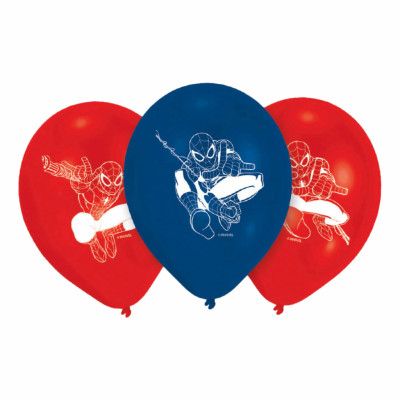 Ballonger Spiderman - 6-pack