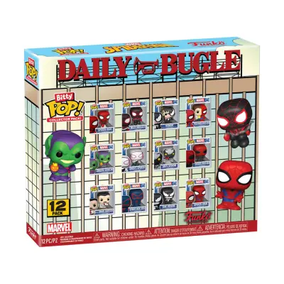 Bitty Pop! Collector Pack! Marvel: Spider-Man - Daily Bugle 12 Pack (Special Edition) Vinyl Figures