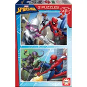 Educa Spiderman Pussel 2x48 bitar