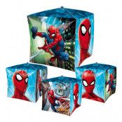 Folieballong Kub Spider-Man