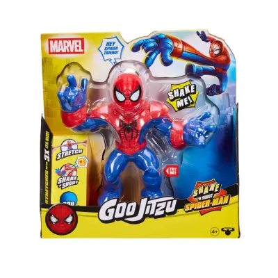 Goo Jit Zu Marvel Shake n Shout Spiderman - Goo Jit Zu -  Leksaksaffären