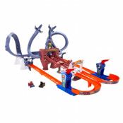 Hot Wheels - RacerVerse Spider-Man Web Slinging Speedway Track Track Set