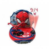 Lexibook 3D Spider Man Projector Clock with Super Hero Sounds