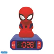 Lexibook Alarm Clock with Night Light 3D SpiderMan & sound