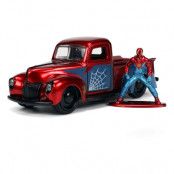 Marvel Diecast Model 1/32 1941 Ford Pick Up Spider-Man