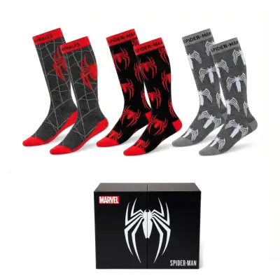 Marvel - Spider-Man - 3 Pairs Socks Pack (Uk Size 5-10,5)