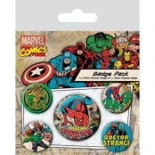 Marvel - Spider-Man - Pack 5 Badges