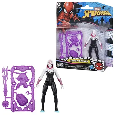 Marvel Spiderman ActionVerse Figur Ghost-Spider - Marvel -  Leksaksaffären