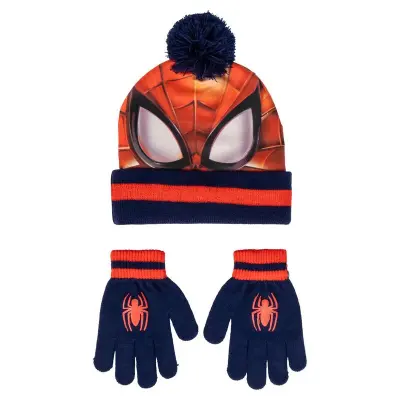Marvel Spiderman hat and gloves set