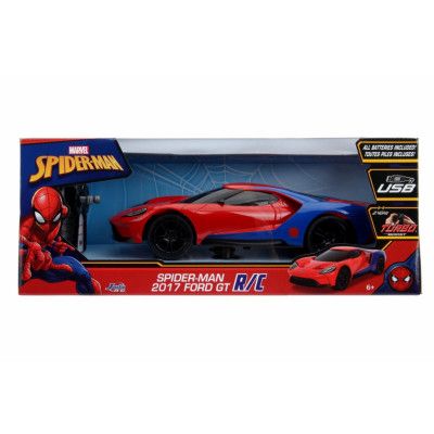 Marvel Spiderman Radiostyrd 2017 Ford GT 1:16 - Spiderman -  Leksaksaffären