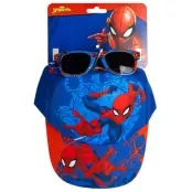 Marvel Spiderman set cap + sunglasses
