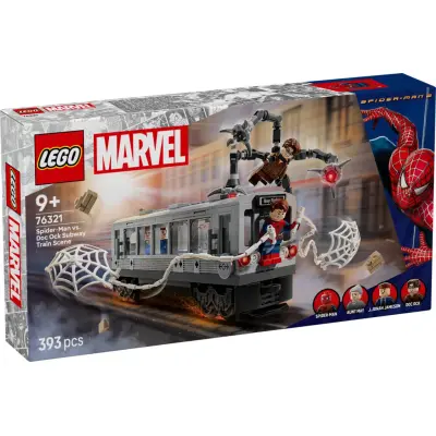 LEGO® Marvel Spider-Man mot Doc Ock: tunnelbanescenen 76321 - LEGO -  Leksaksaffären