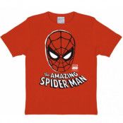 Marvel Den Fantastiska Spindelmannen Mask T-Shirt Barn