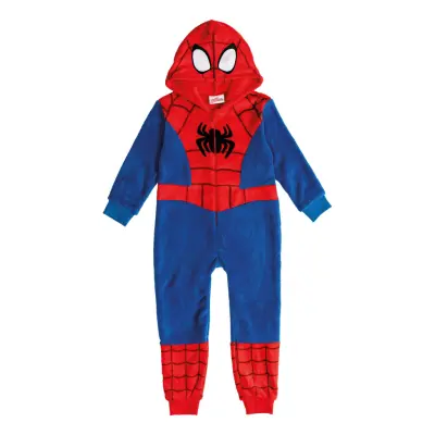 Onesie Spiderman Barn Maskeraddräkt - X-Large