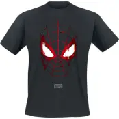 Spider-Man - Marvel T-shirt - Glitched Mask - S XXL - för  svart