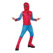 Spider-Man med Hoodie Barn Maskeraddräkt - Small
