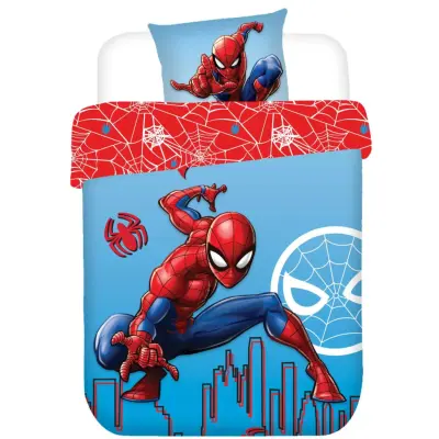 Spiderman Bäddset 150x210cm - Spiderman -  Leksaksaffären
