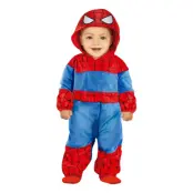 Spindelpojke Bebis Maskeraddräkt - 12-18 mån