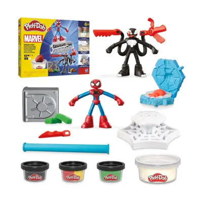 Play-Doh Marvel: Spider-man - Launch And Slice Battle