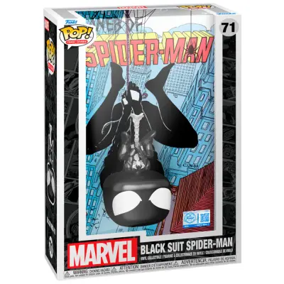 POP figure Comic Cover Spider-Man Black Suit Spider-Man