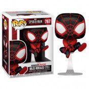POP figure Marvel Spiderman Miles Morales Bodega Cat Suit