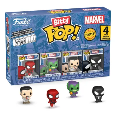 POP Marvel Spider-Man - Bitty 4-Pack - Spider-Man 2,5cm