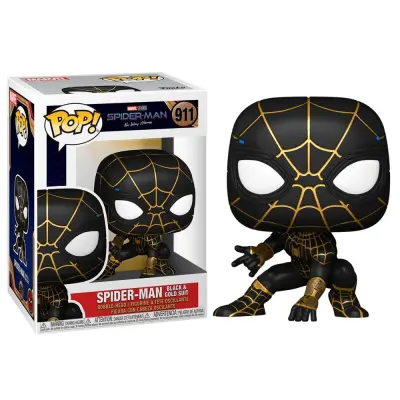 POP Marvel Spider-Man No Way Home - Black & gold suit #911
