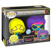 POP pack 2 figures Spider-Man Spider-Gwen & Spider-Woman Exclusive