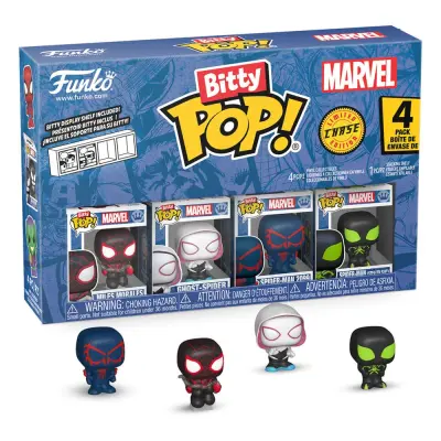 POP Spider-Man - Bitty 4-Pack - Miles Morales 2,5cm