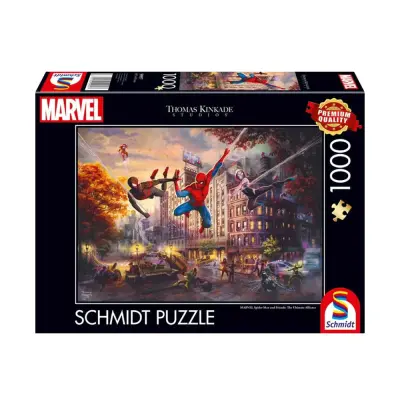 Schmidt - Thomas Kinkade: Marvel - Spider-Man and Friends - The Ultimate Alliance (1000 pieces)