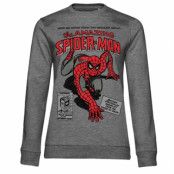 Spider-Man Comic Book Girly Sweatshirt, Sweatshirt