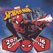 Spider-Man - Marvel Kalender - Väggkalender 2025 - för  flerfärgad