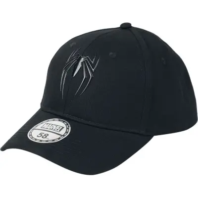 Spider-Man - Marvel Keps - Spiderman - Logo - för  svart