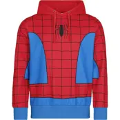 Spider-Man - Marvel Luvtröja - Suit - S 3XL - för Herr - blå/röd