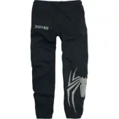 Spider-Man - Marvel Tygbyxor - Logo Spider - S XXL - för Herr - svart