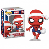 POP Spider-Man - Spider-Man with Santa's hat #1136