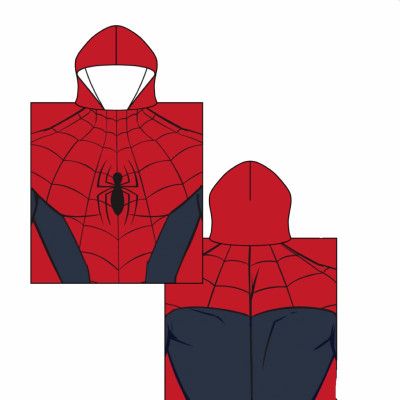 Spiderman Handduk Poncho 50x115cm - Leksaksaffären -  Leksaksaffären