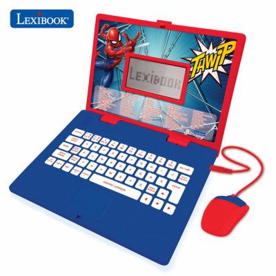 Spiderman Lexibook Utbildningsdator med 62 aktiviteter SE/DK