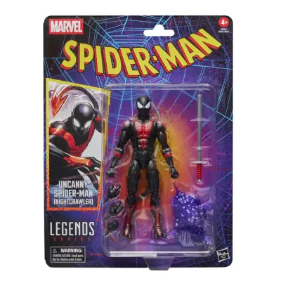 Spiderman Uncanny Spider-Man (Nightcrawler) Retro Figur - Spiderman -  Leksaksaffären