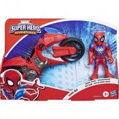 Superhero Adventure Mega Mini Motorcycle Spiderman