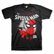 Spider-Man Close Up T-Shirt, T-Shirt
