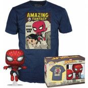 Spider-Man Comic Cover Pop & T-shirt vinylfigur 593 - Funko Pop! - Funko Shop Europe