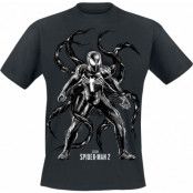 Spider-Man - gaming T-shirt - Marvel Games - Spider-Man 2 - Back in Black - S 5XL - för Herr - svart