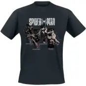 Spider-Man - Marvel T-shirt - Brand New Day - Characters Pillars - S XXL - för Herr - svart