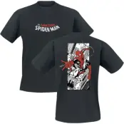 Spider-Man - Marvel T-shirt - City Web - M - för Herr - svart